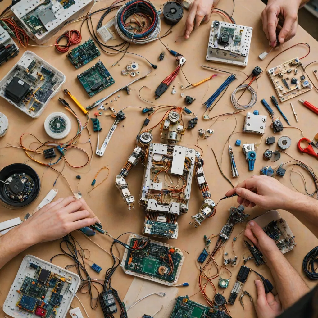 Budowa prostego robota z elektroniką